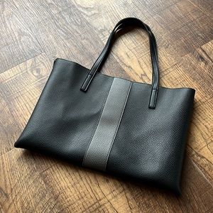 Vince Camuto Black and Gray Tote Bag